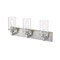 Z-Lite Savannah 3 Light Vanity, Brushed Nickel & Clear 462-3V-BN - alternate 3